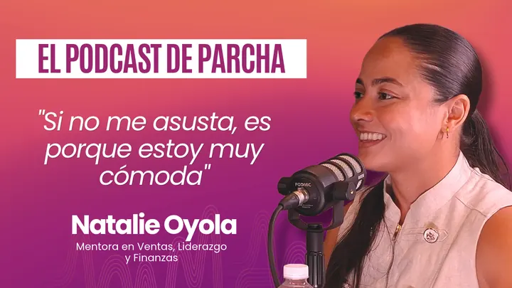 Portada del episodio con Natalie Oyola